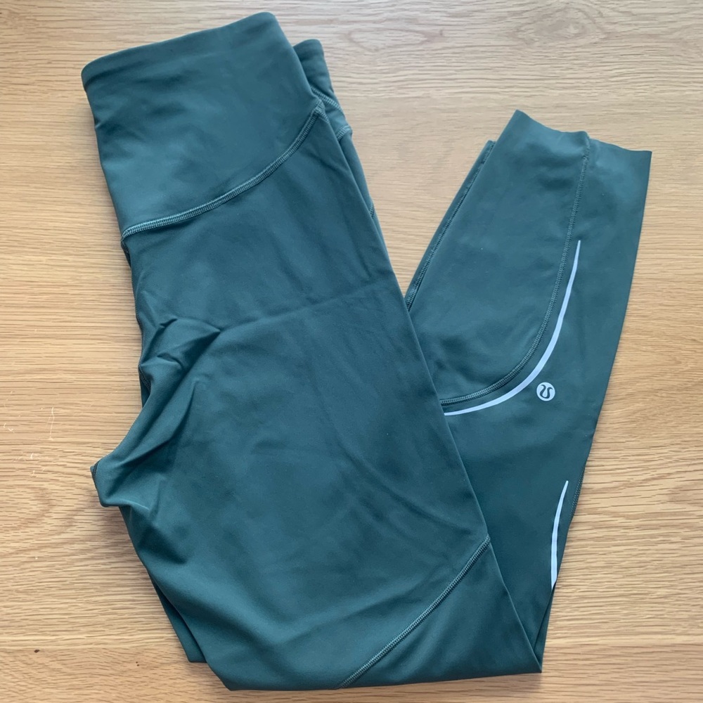 Lululemon Base Pace Reflective Tights 25” | Size 8
